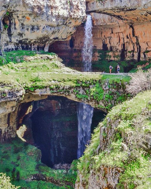 Gorge Waterfall, Tannourine Lebanon 🇱🇧..... proudlylebanese ... (Baatâra, Mont-Liban, Lebanon)