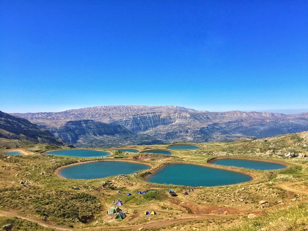 Great weekend spent camping!! What was your weekend like? fransabankvpl ... (Akoura, Mont-Liban, Lebanon)