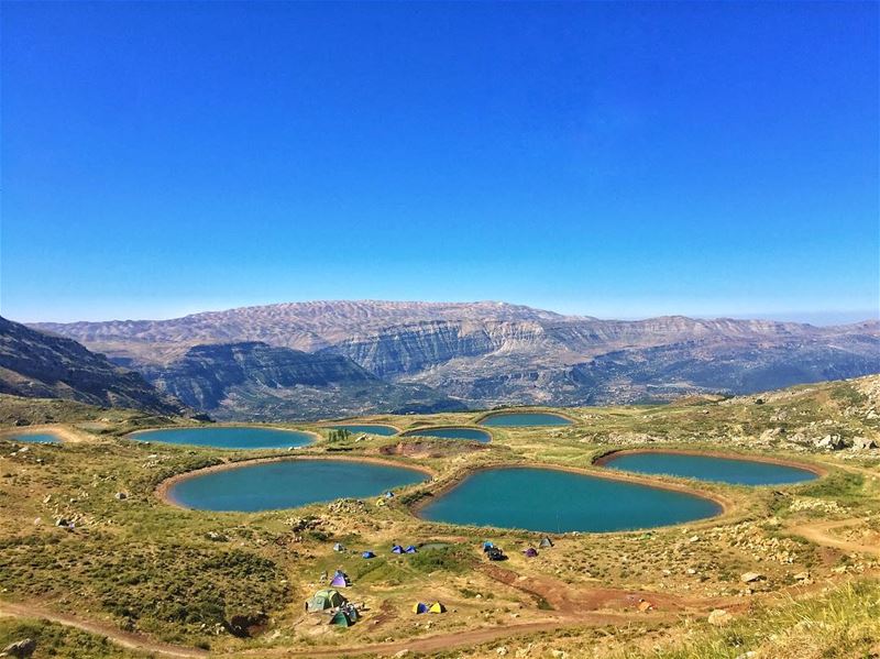 Great weekend spent camping!! What was your weekend like? fransabankvpl ... (Akoura, Mont-Liban, Lebanon)
