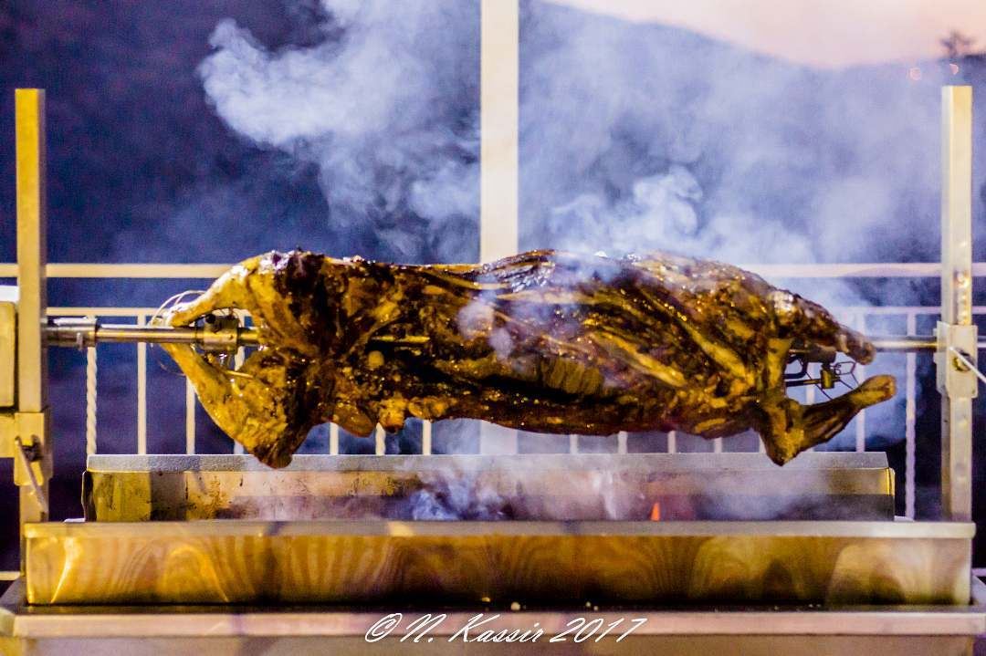  grill  fire  smoke  lamb  sheep  meat  food  foodstyling  hautecuisines @h (Baskinta, Lebanon)