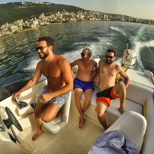 “Happy Fathers Day” In the picture, The Grandfather, The father and the... (Jounieh)