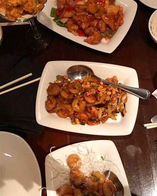 Happy international shrimp day😍 (P.F. Chang's Lebanon)