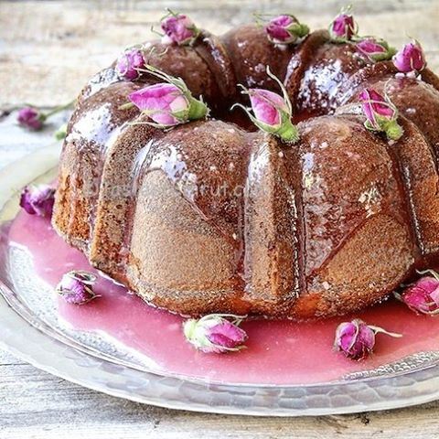 Happy Mother's Day (lebanon). This cake is flavored with rose and... (Beirut, Lebanon)