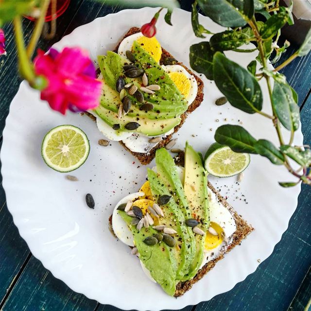 Happy Saturday! Avocado toast that never disappoints for the late...