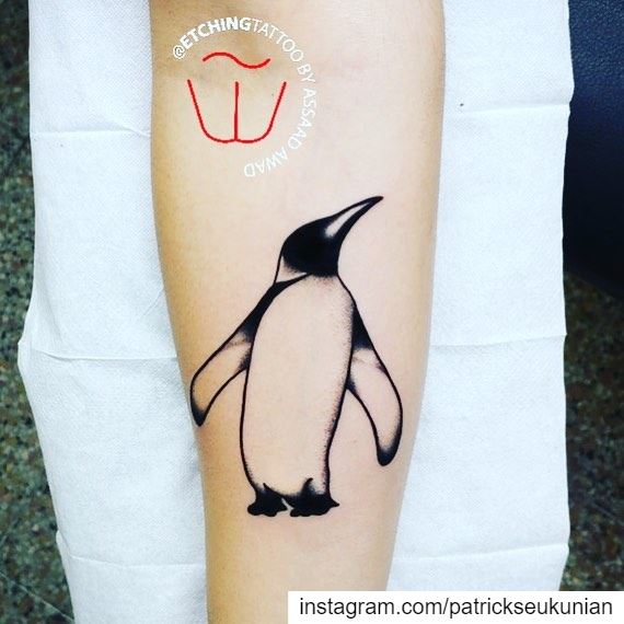 Happy World Penguin 🐧 Day. SaveOurPlanet  SaveThePenguins. tattoo ... (Beirut, Lebanon)