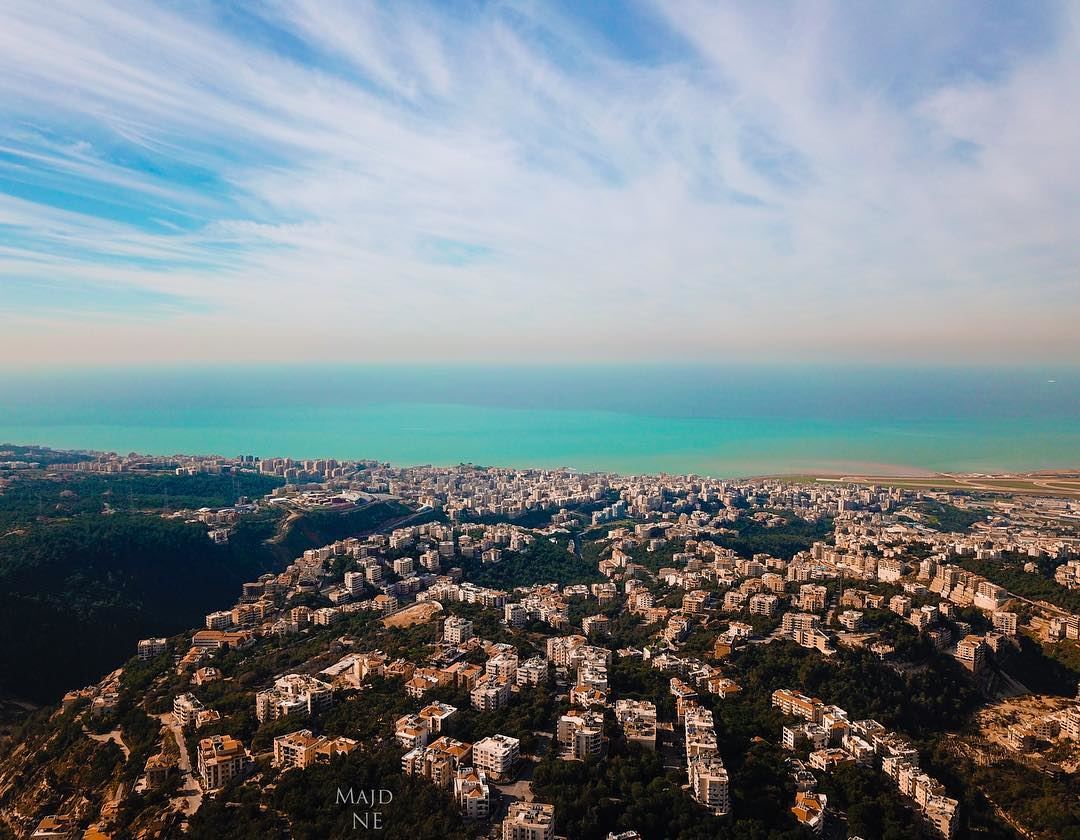 Have a happy Friday 🙂.... photography  mavicpro  lebanon  drone ... (Bchamoun, Mont-Liban, Lebanon)