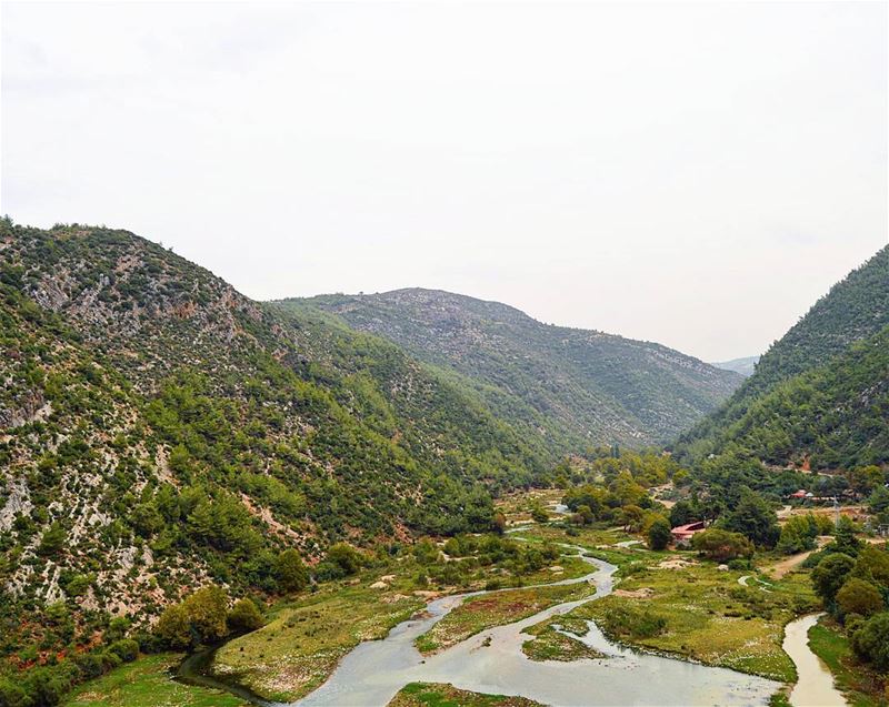 Hello lebanon❤❤ naturelovers  naturephotography  valleys  river ... (Ouyoun El Samak)