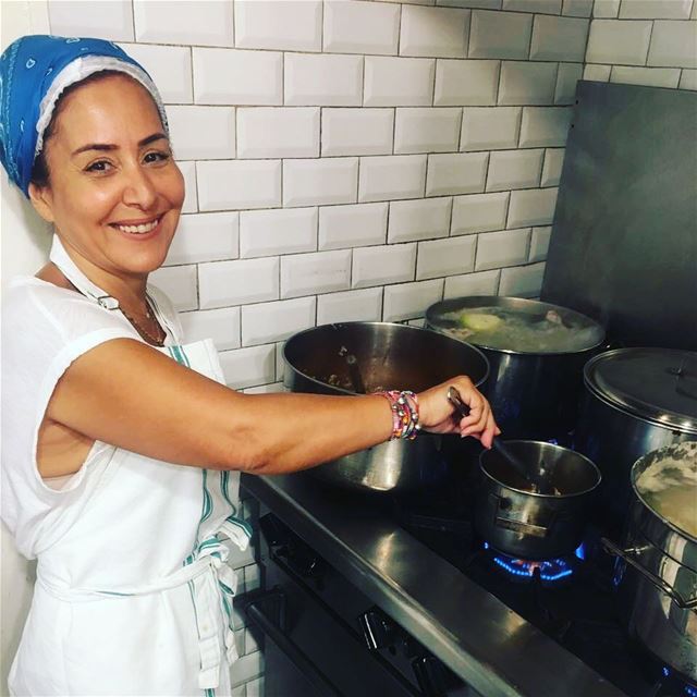Her heart is as sweet as her smile...Fadia Shaptini our cook for today at...
