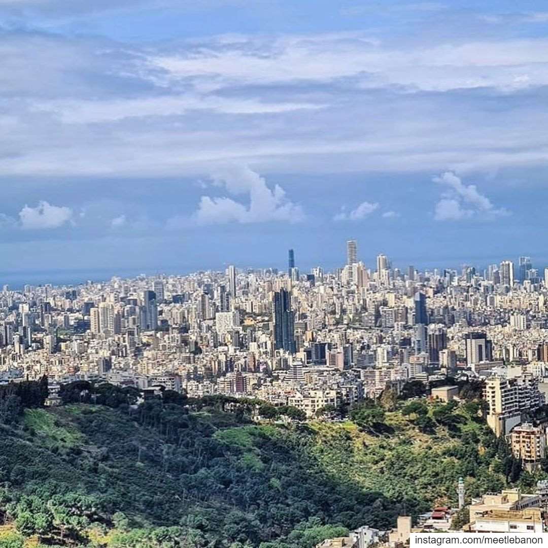 Here is something positive to think of!  beirut  pollution  free 💙💚🤍 We... (Beirut, Lebanon)