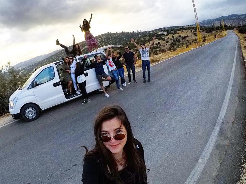 Here's to road trips leading to dry lakes and trimmed cannabis fields 🌾🚌� (El Yammoûné, Béqaa, Lebanon)