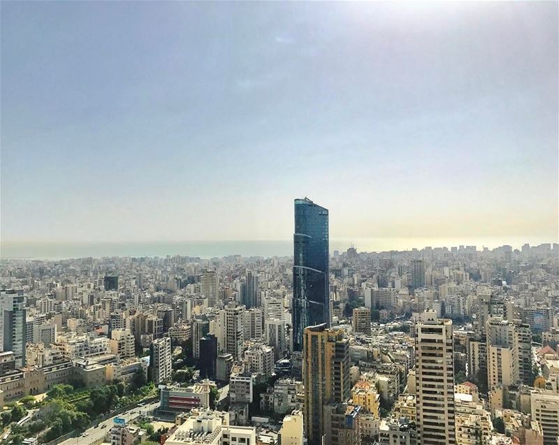 Highest tower in Beirut  samabeirutlb  lebanon - Picture Taken from Abdel...