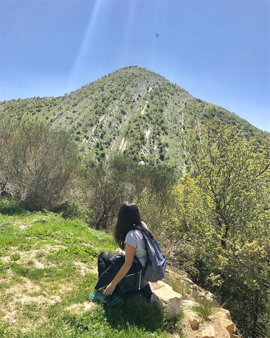 Hike more worry less.💚••••• todayhiking  hikingadventures  hiking� (Chouf)