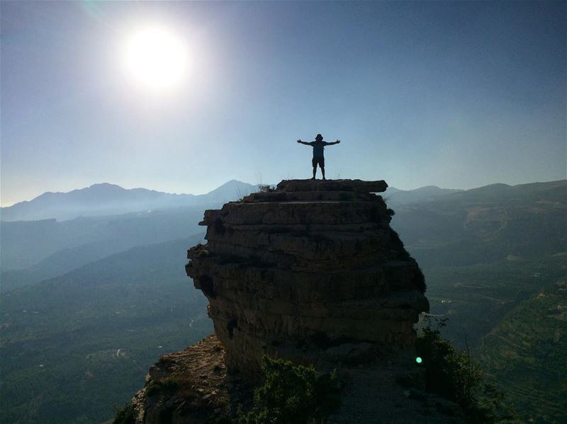 Hiking for a stress-free life‼️................. lebanon... (Akoura, Mont-Liban, Lebanon)