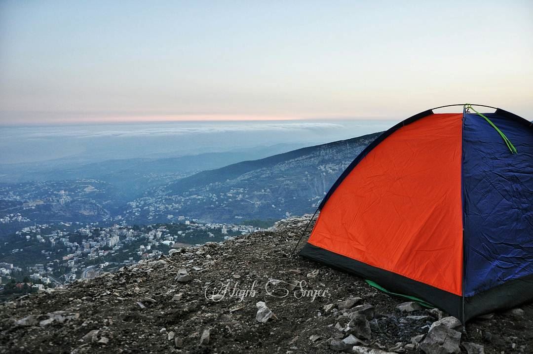  hiking  hik   camp  camping  campinglife  lebanon  liban  montliban ... (Sir Ad Dinniyah, Liban-Nord, Lebanon)