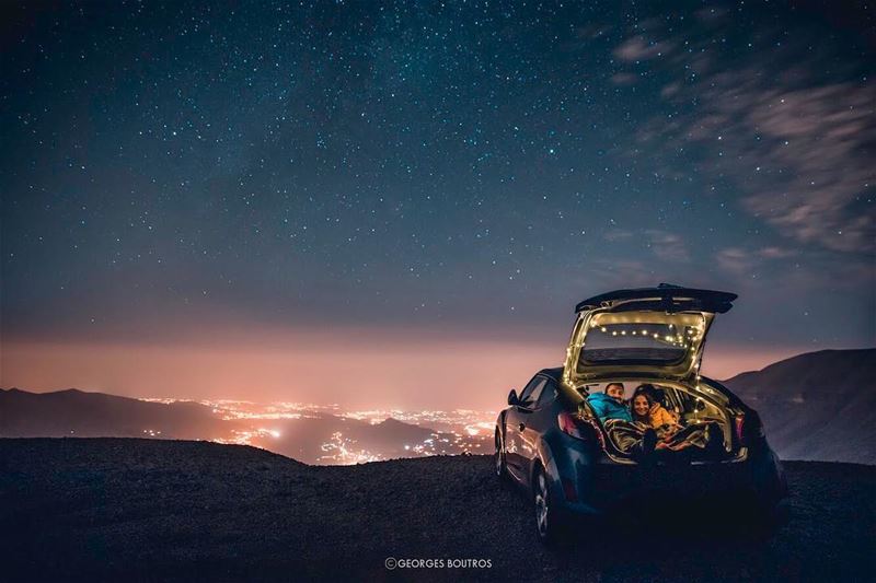 Home & Adventure all at once ✨ -- landscape  nightphotography ... (Lebanon)
