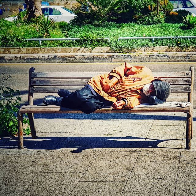  homelesspeople are not the problem...actually they are the result of the... (Beirut, Lebanon)