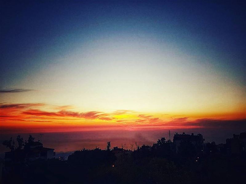  hotday tomorrow 🌝 sunsets  sunset_hub  sunsetporn  sunset_pics ... (Ajaltoun, Mont-Liban, Lebanon)