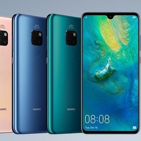 Huawei just revealed the all new Mate 20 series with 4 different mobile... (London, United Kingdom)