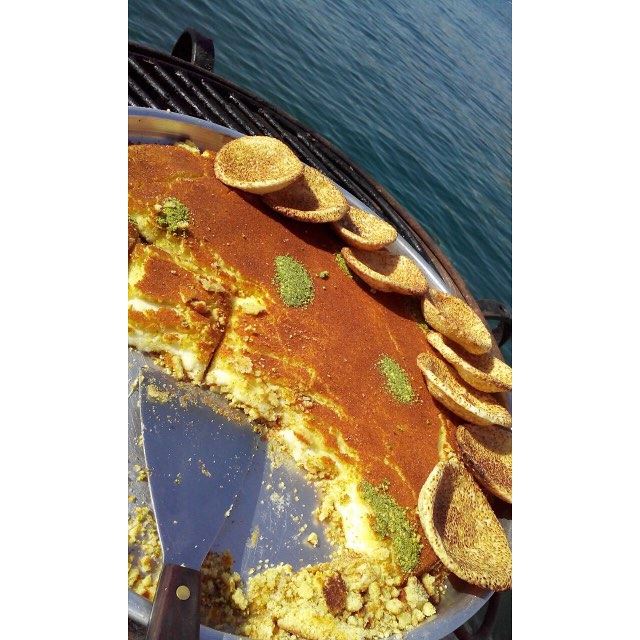I am glad you can join us for some some knefeh!!!By the Mediterranean... (Mina- Jbeil)