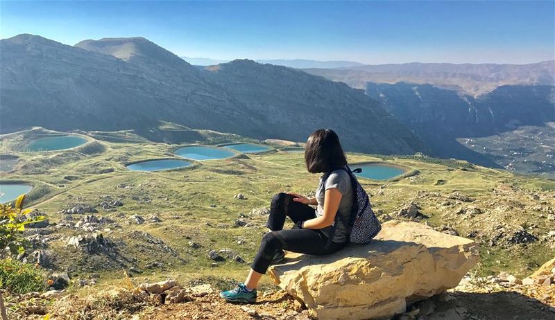 I can't get enough of this view....💚•••••••••••••••••... (Akoura, Mont-Liban, Lebanon)