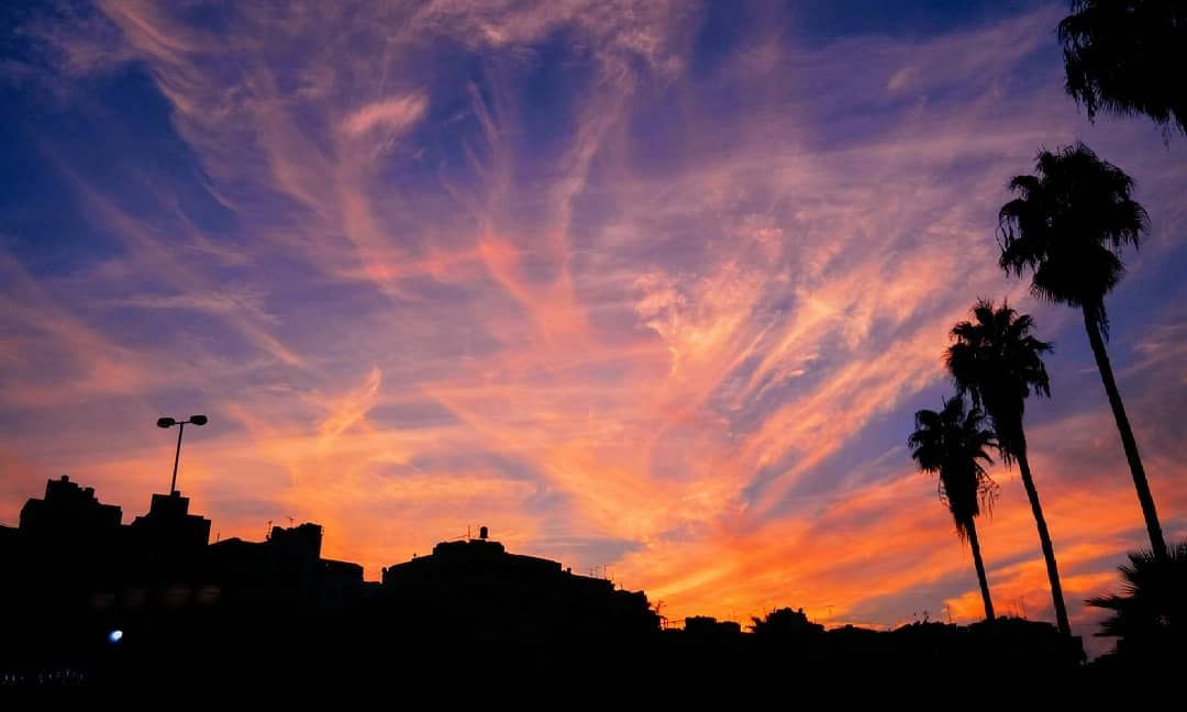 I feel amazed every time I see God's art✨ sunset  sunsethunter ... (Lebanon)