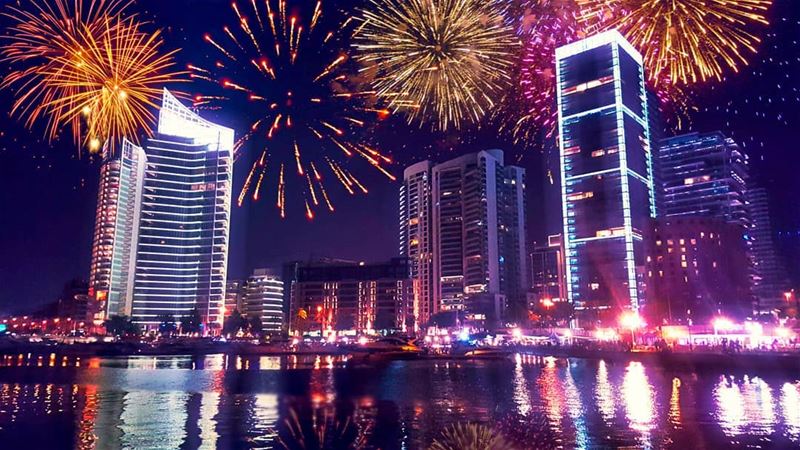 I Feel  Fireworks when i think of you! (Beirut, Lebanon)