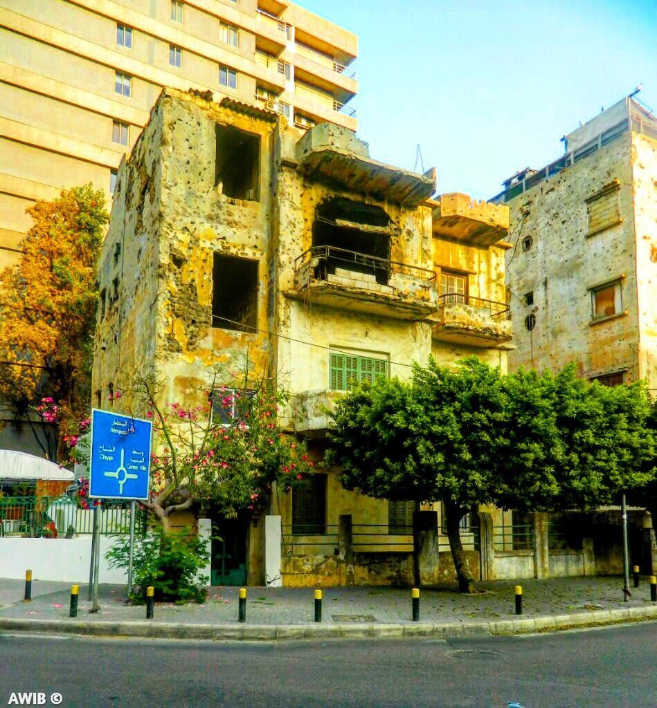 "I have often wondered what it is an old building can do to you when you... (Badaro Street)