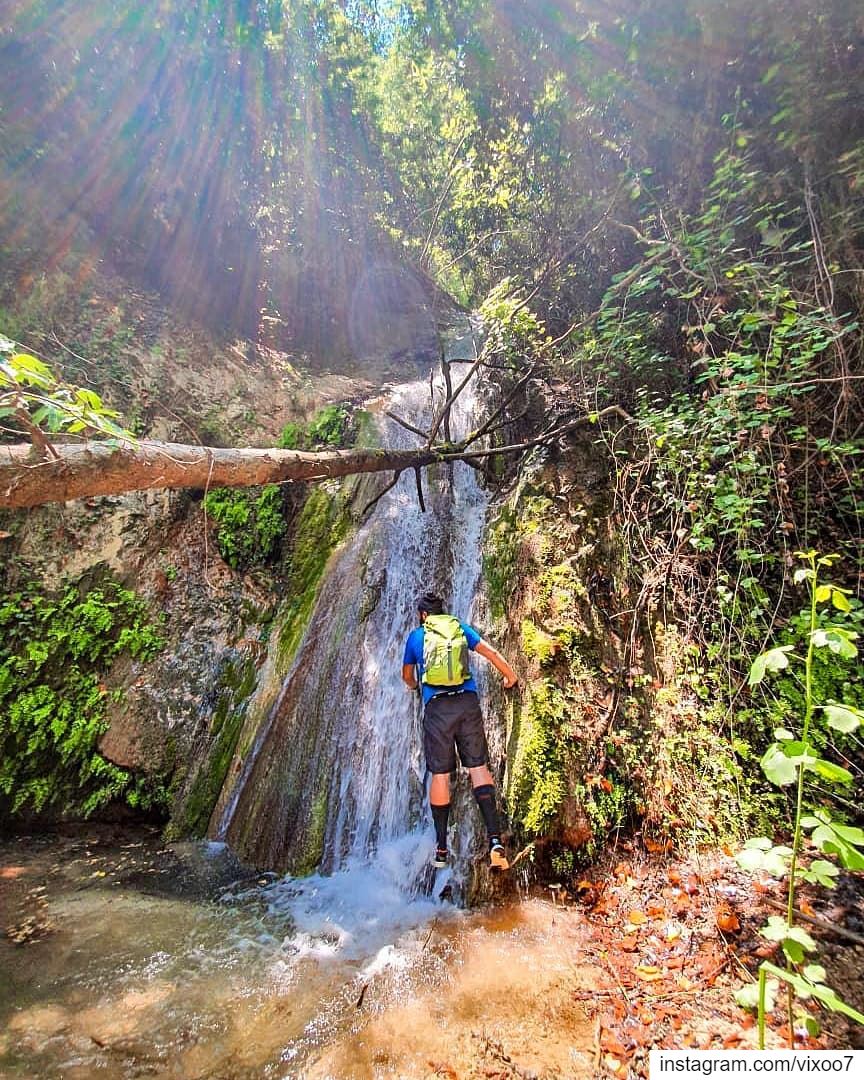 I haven't been everywhere YET 🚀💥... waterfall  hikingadventures ... (Lebanon)