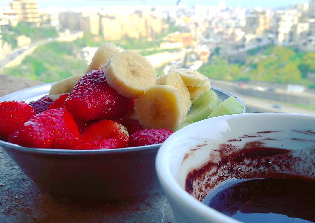 I love Sundays 💕 Breakfast   Fruits  Colors  Colorful   bomdia  Bom ... (Tripoli, Lebanon)