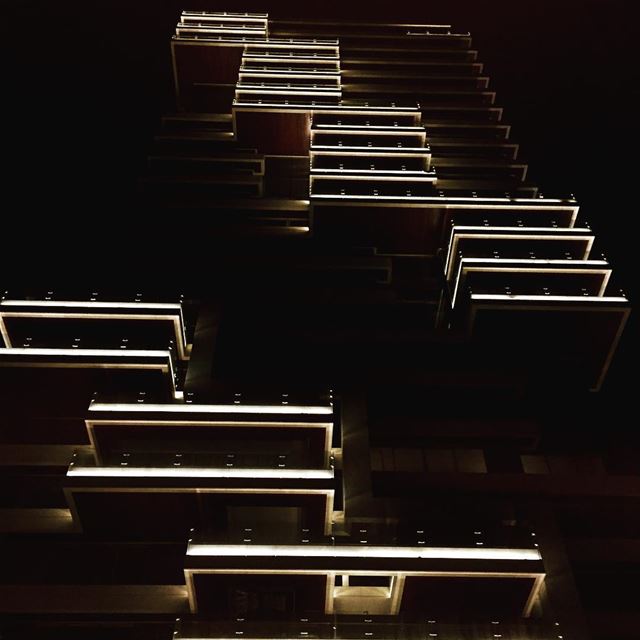 I love this modern  design  achrafieh  building  balcony  stairs ... (Achrafieh, Beirut)