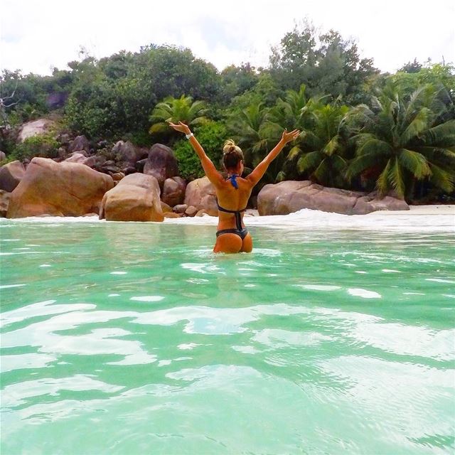 I've been called lucky all my  life and it used to drive me nuts 🥜 but... (Anse Source d'Argent, La Digue Island, Seychelles)