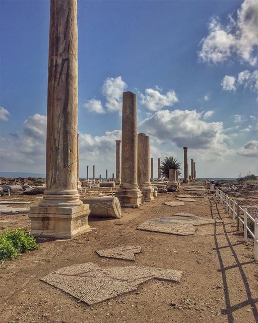 I would love to go back in time when pillars where all the craze in... (Tyre, Lebanon)
