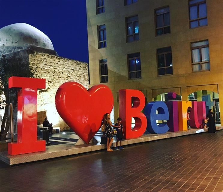 I ❤️ Beirut  Lebanon  lebanoninapicture ... (Downtown Beirut)