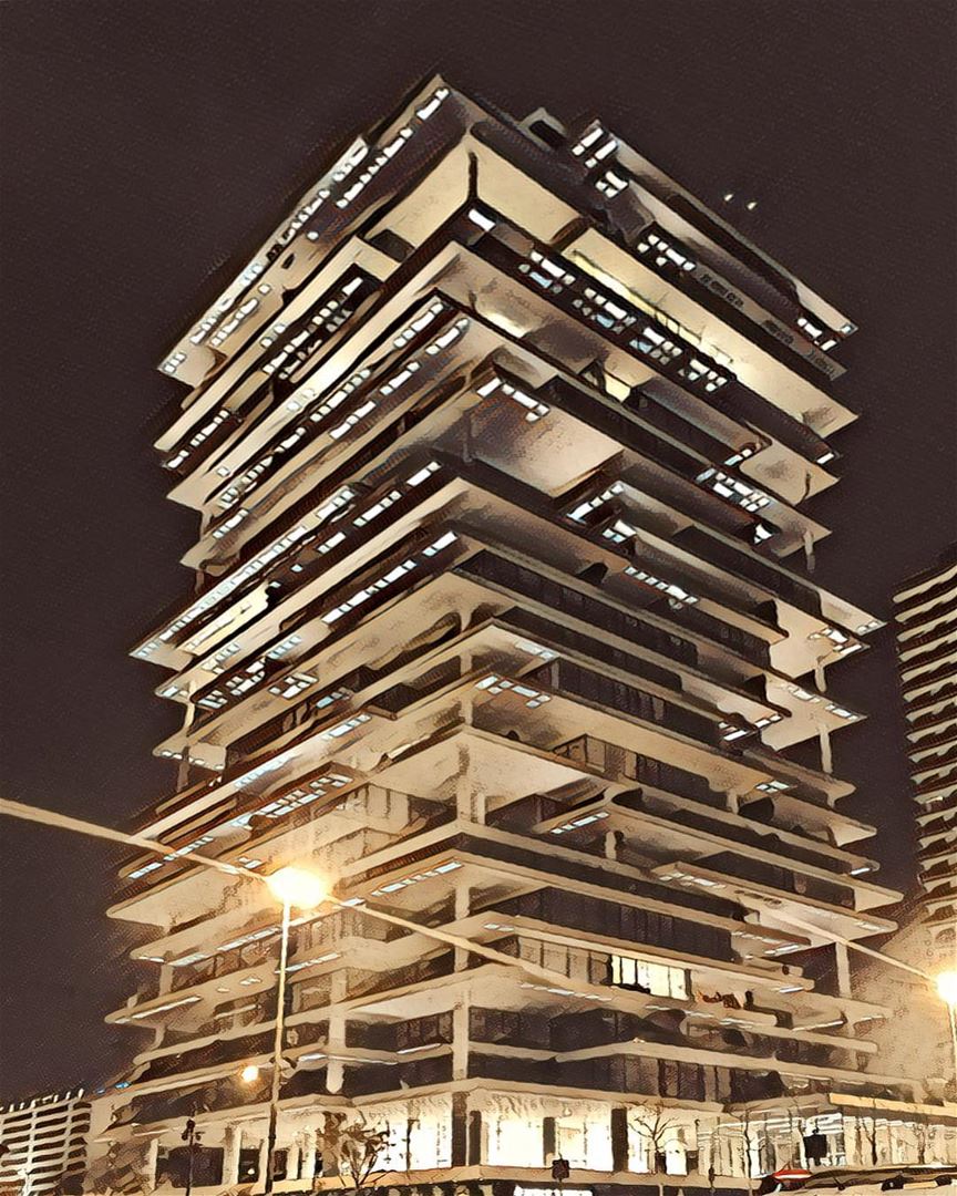 Iconic.  LebanonInAPicture  BeirutTerraces  HerzogDeMeuron  Architects ... (Beirut Terraces)