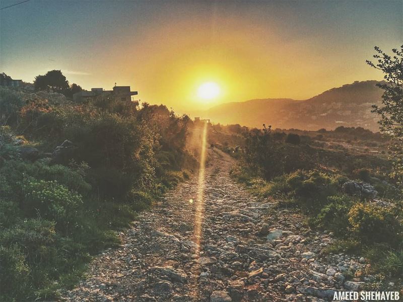 "If the path be beautiful, let us not ask where it leads."-Anatole France ... (Er-Rejmah, Mont-Liban, Lebanon)