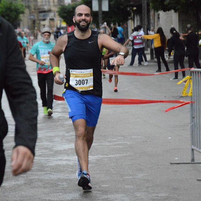 “If you train your mind for running, everything else will be easy” Amby... (Beirut, Lebanon)