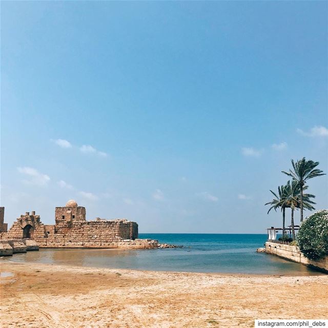 •il castello del mare di Sidone• lebanon  igerslebanon  saida  libano ... (Saïda, Al Janub, Lebanon)