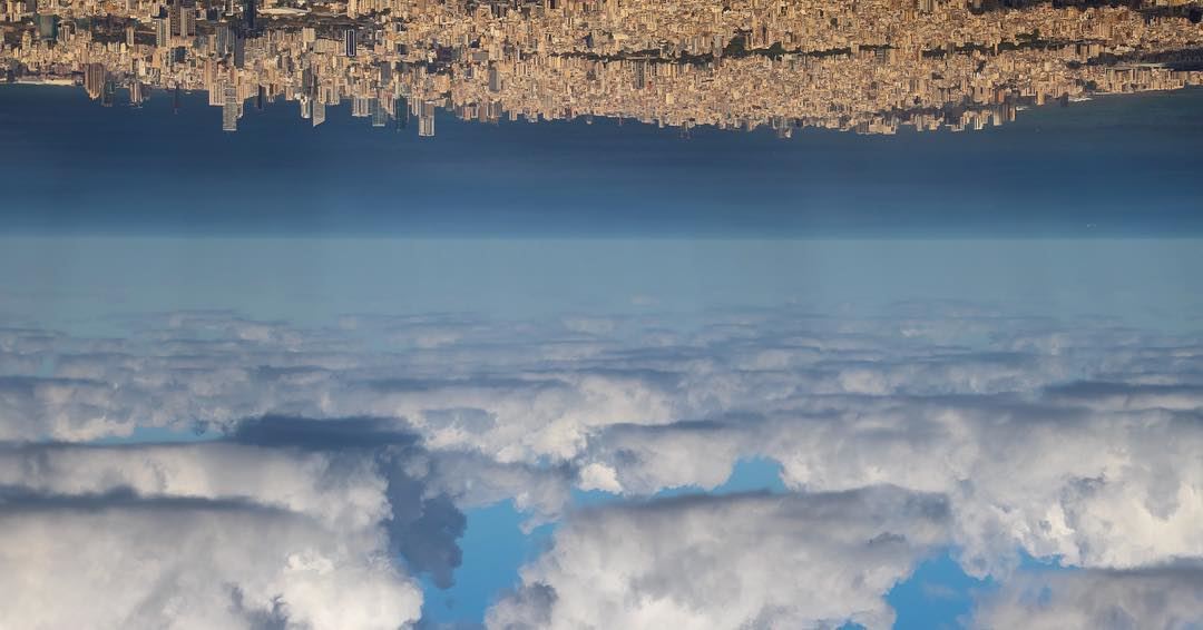 Imagining beirut upside down.We might forget a place once we leave it,...