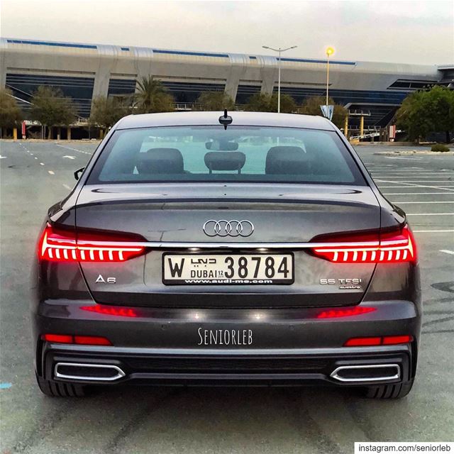 In love with the new A6. Stay tuned for the car full review soon on my... (Dubai, United Arab Emirates)
