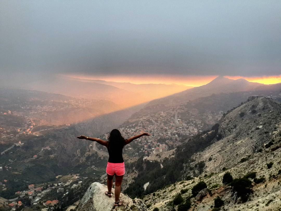In love with this  breathtaking  view  sunset   livelovelebanon ...
