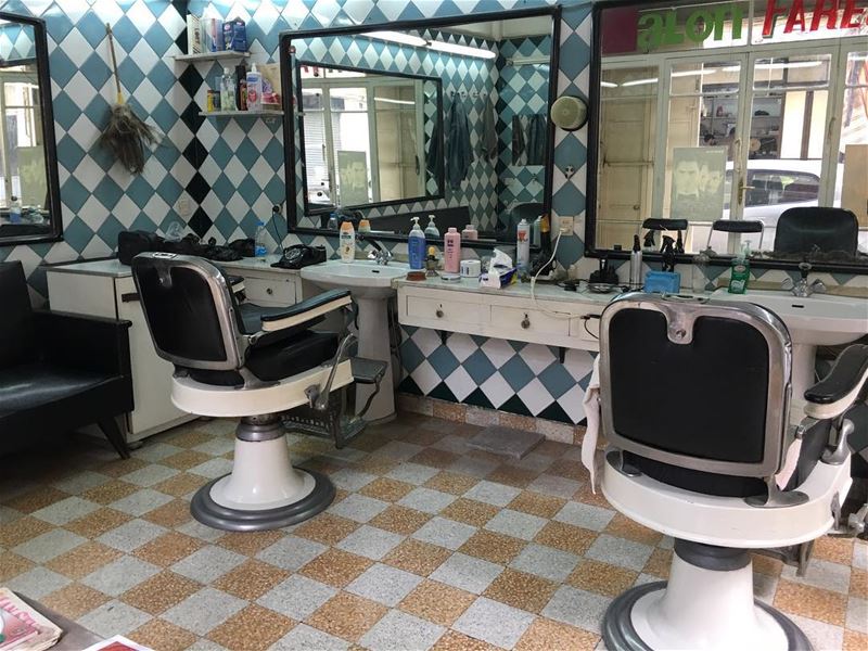 Inside Tripoli’s  perfectly preserved 1970s  barbershop 😍 ⠀⠀⠀⠀⠀⠀⠀⠀⠀⠀⠀⠀ ⠀⠀⠀ (Tripoli, Lebanon)