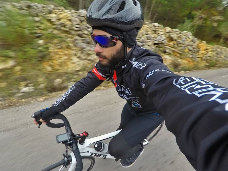 It never gets easier, U just Go Faster 🚴🌋...... bikelife  bike ... (Baadarâne, Mont-Liban, Lebanon)