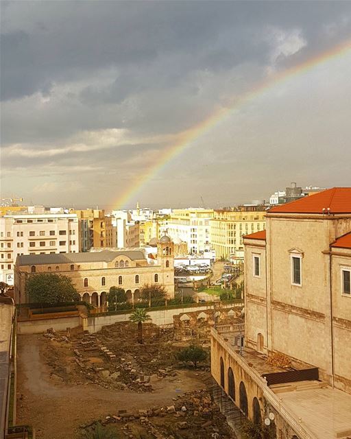 It's a rainbow though....  ig_respect  insta_lebanon  ptk_nature  ptk_sky ...