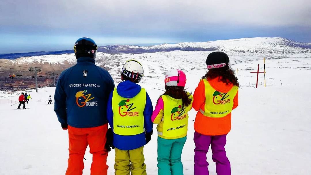 It was a great weekend  groupez  skischool  mzaar  lebanon  sportsexperts... (Lebanon)