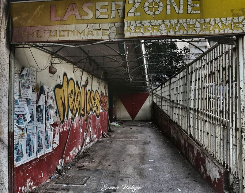 It was once, "The Ultimate Laser War Game"...Now, it is 💀@abandonedafterd