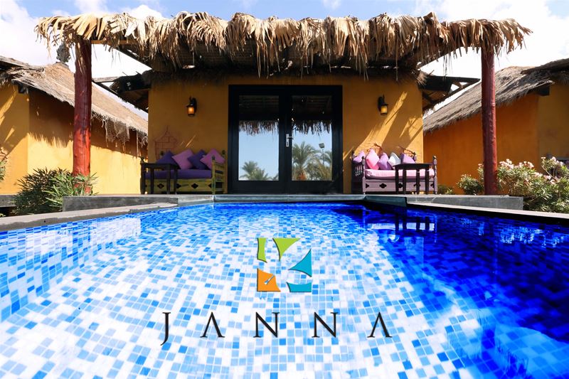 Janna Beach Resort has a Lebanese boutique Hotel