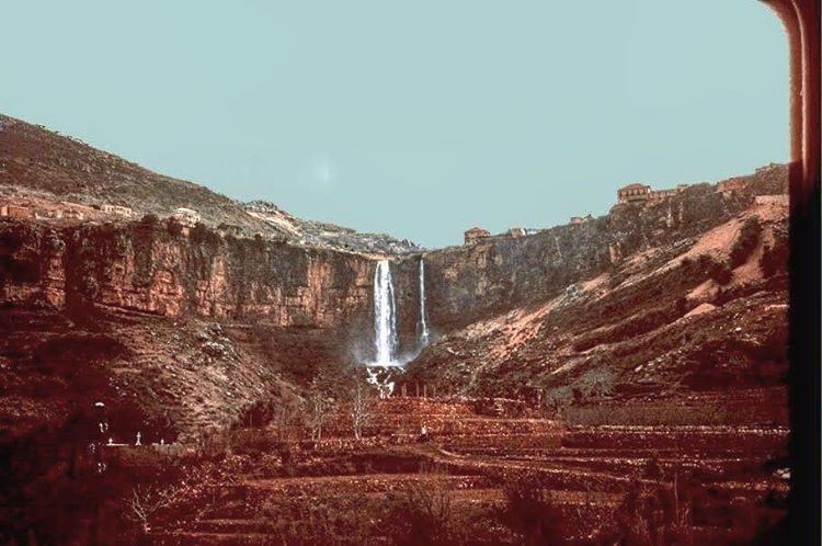 Jezzine Waterfall 1960