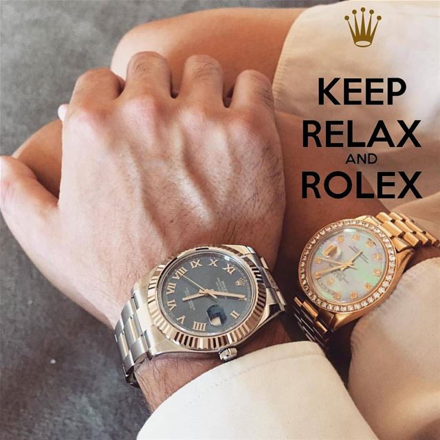 Keep RELAX and  ROLEX . Watchlover  WatchAddicted.. .. .. .. ...... (Abdel Wahab Dubai Marina)