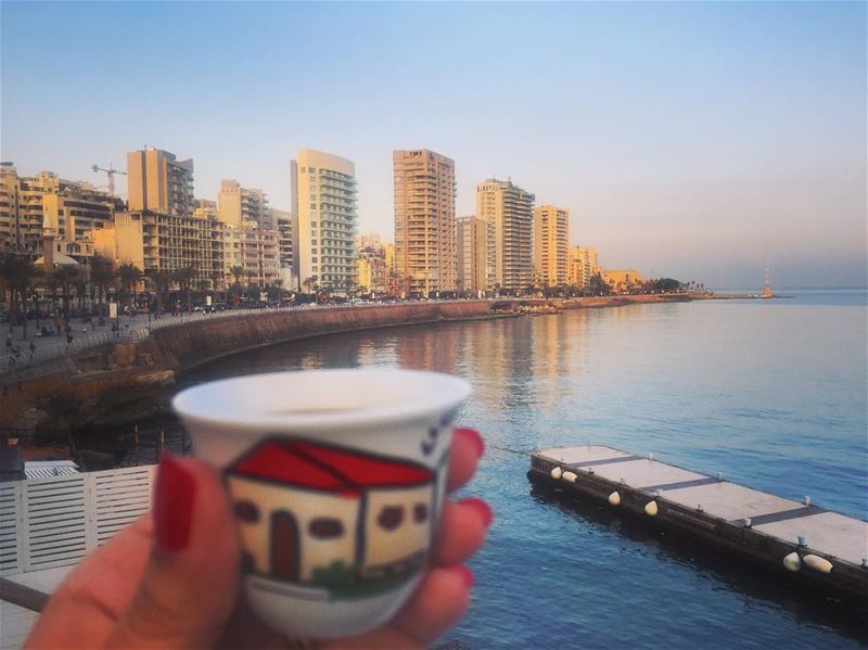 Kindness is like coffee 🌹 It awakens your spirit & improves your day ❤️... (Boulevard Beirut)
