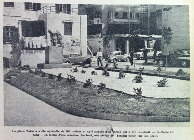La place Tabaris  1958